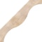 Ekena Millwork 3 1/2"W x 42"D x 42"H Funston Smooth Knee Brace, Douglas Fir BRC04X42X42FST00SDF - alternate 2